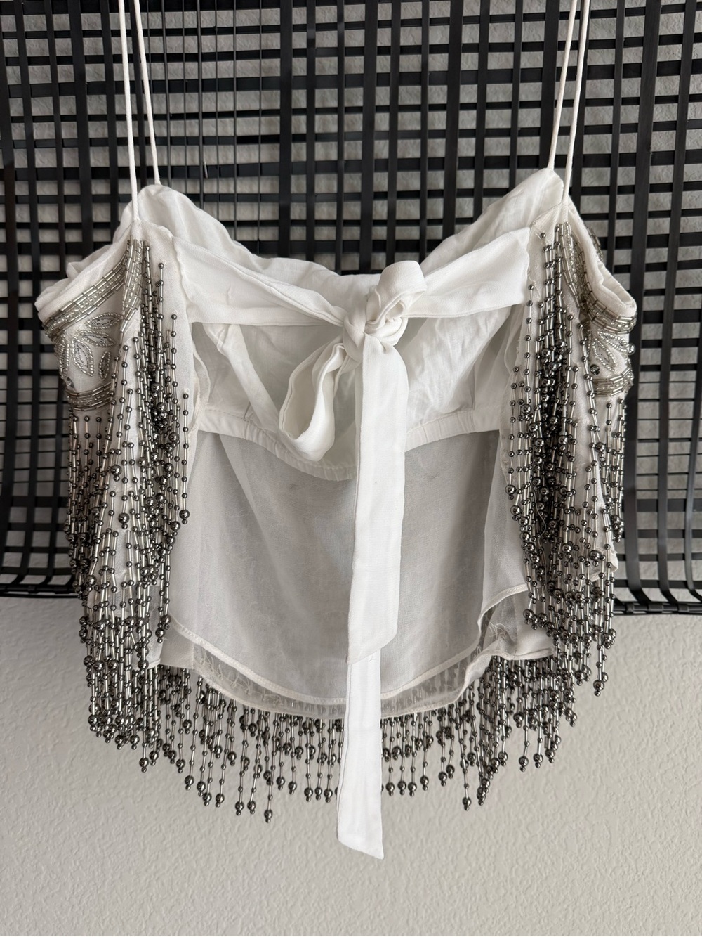 Free people Night Moves Fringe Top - Picture 8 of 9